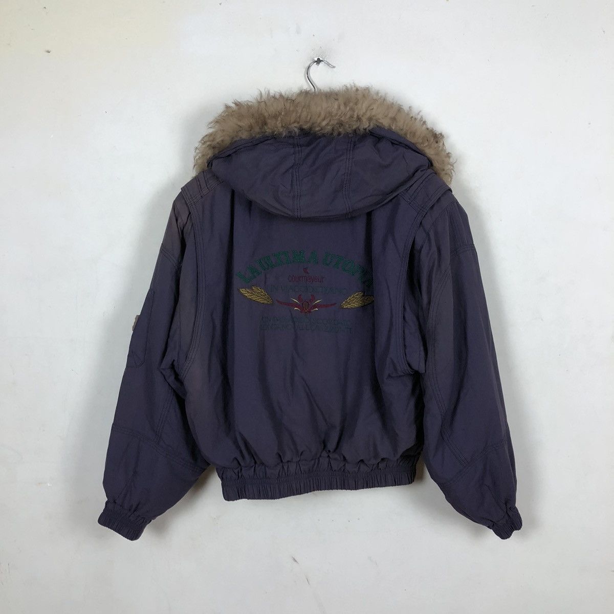 Japanese Brand SKI JACKET LAULTIMA UTOPIA BIG LOGO Size US M / EU 48-50 / 2 - 2 Thumbnail