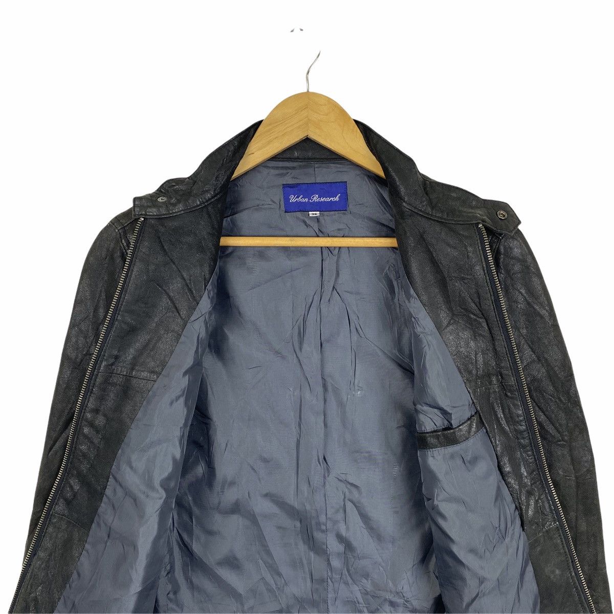 URBAN RESEARCH DOORS × Vintage VINTAGE URBAN RESEARCH JAPANESE BRAND LEATHER JACKET Size US XS / EU 42 / 0 - 6 Thumbnail