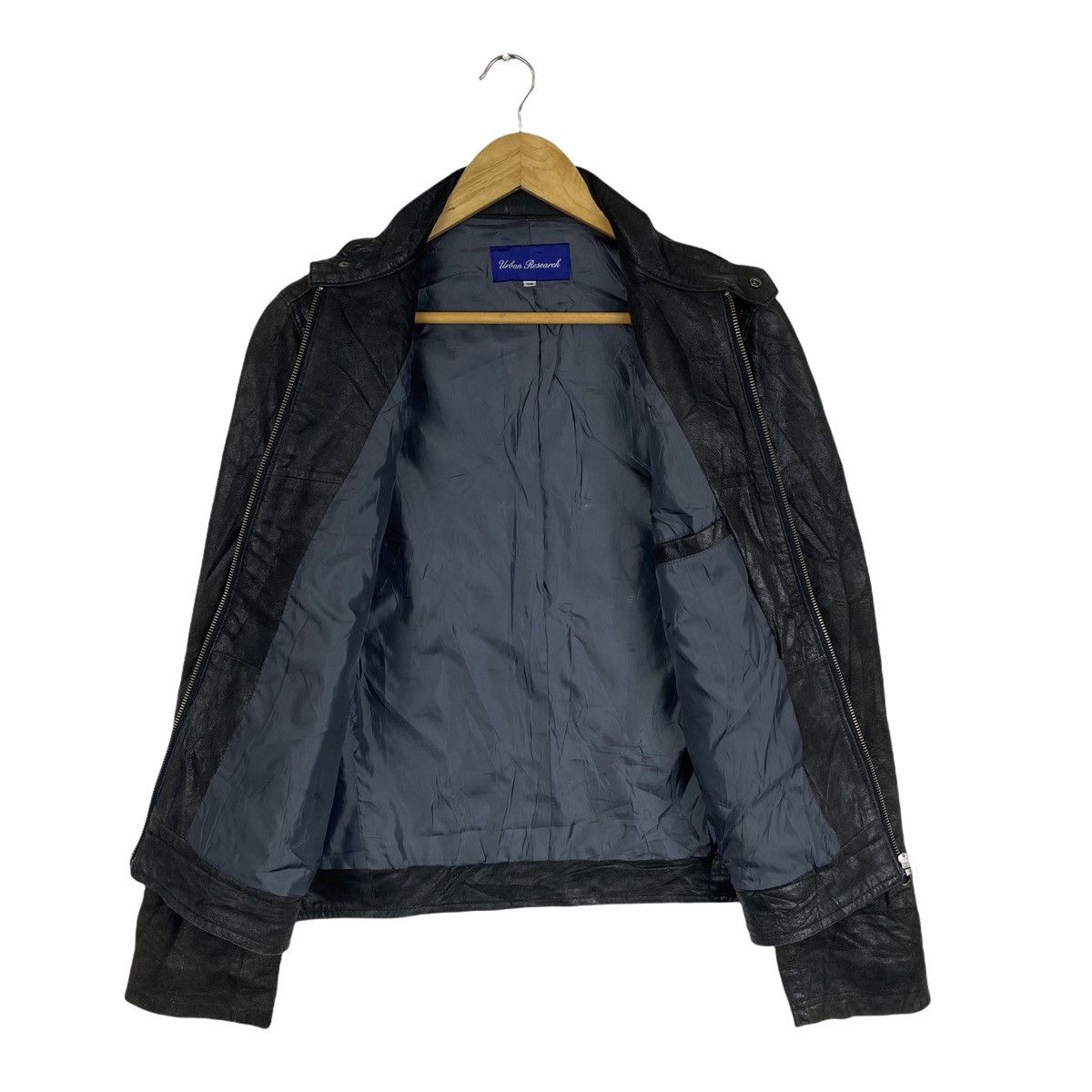URBAN RESEARCH DOORS × Vintage VINTAGE URBAN RESEARCH JAPANESE BRAND LEATHER JACKET Size US XS / EU 42 / 0 - 3 Thumbnail