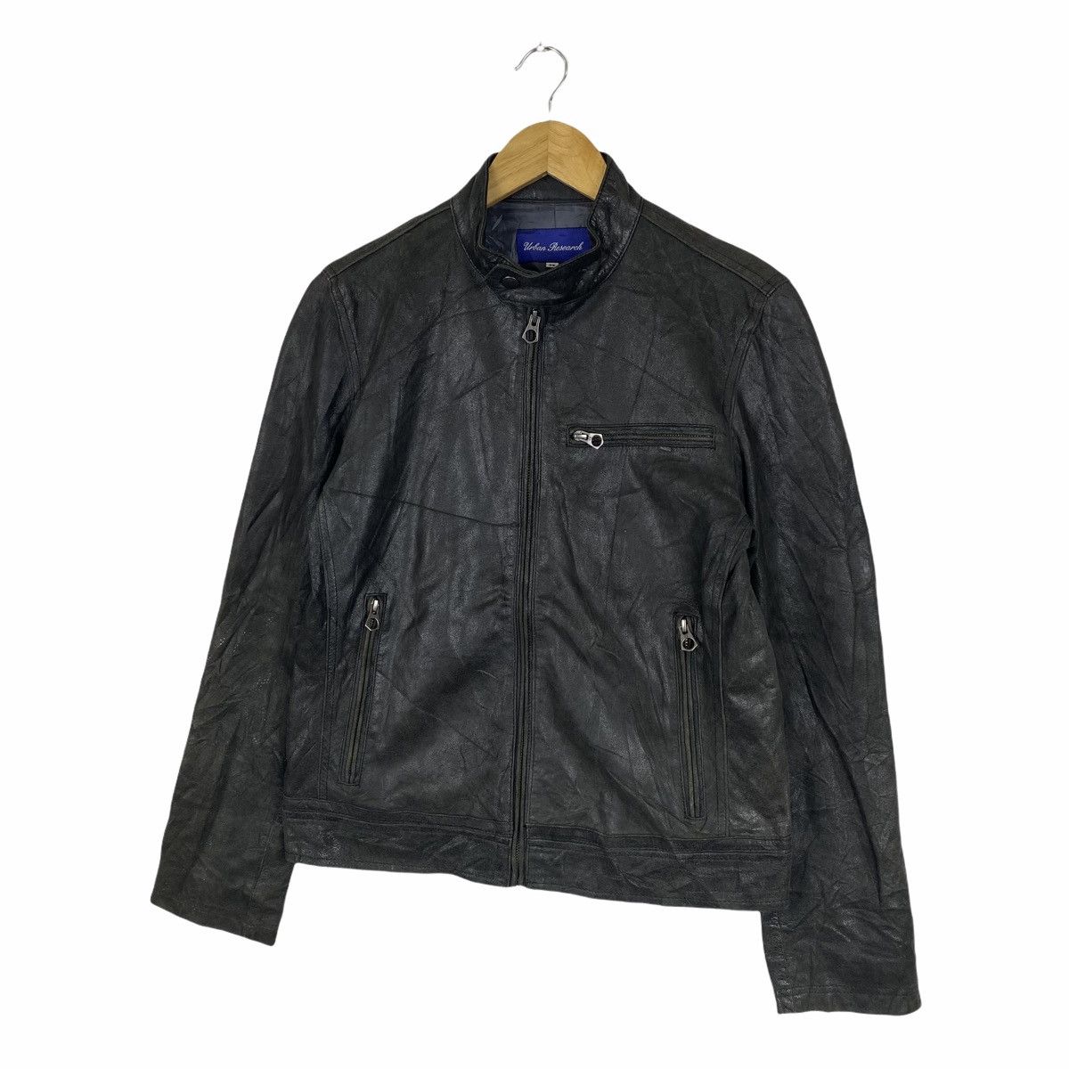 URBAN RESEARCH DOORS × Vintage VINTAGE URBAN RESEARCH JAPANESE BRAND LEATHER JACKET Size US XS / EU 42 / 0 - 4 Thumbnail