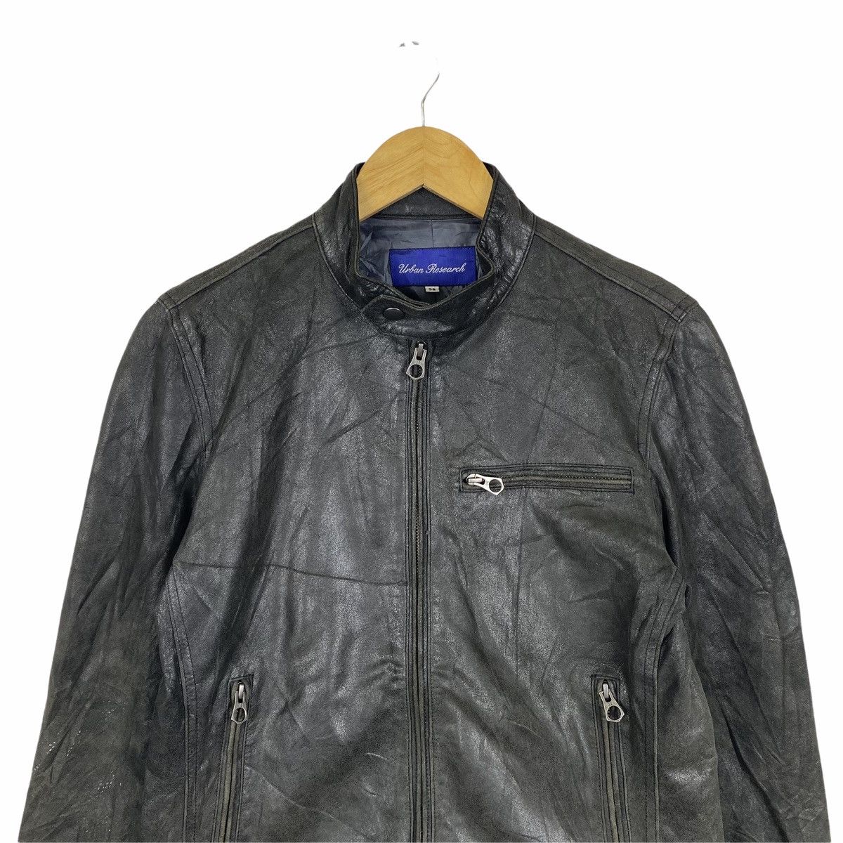 URBAN RESEARCH DOORS × Vintage VINTAGE URBAN RESEARCH JAPANESE BRAND LEATHER JACKET Size US XS / EU 42 / 0 - 5 Thumbnail