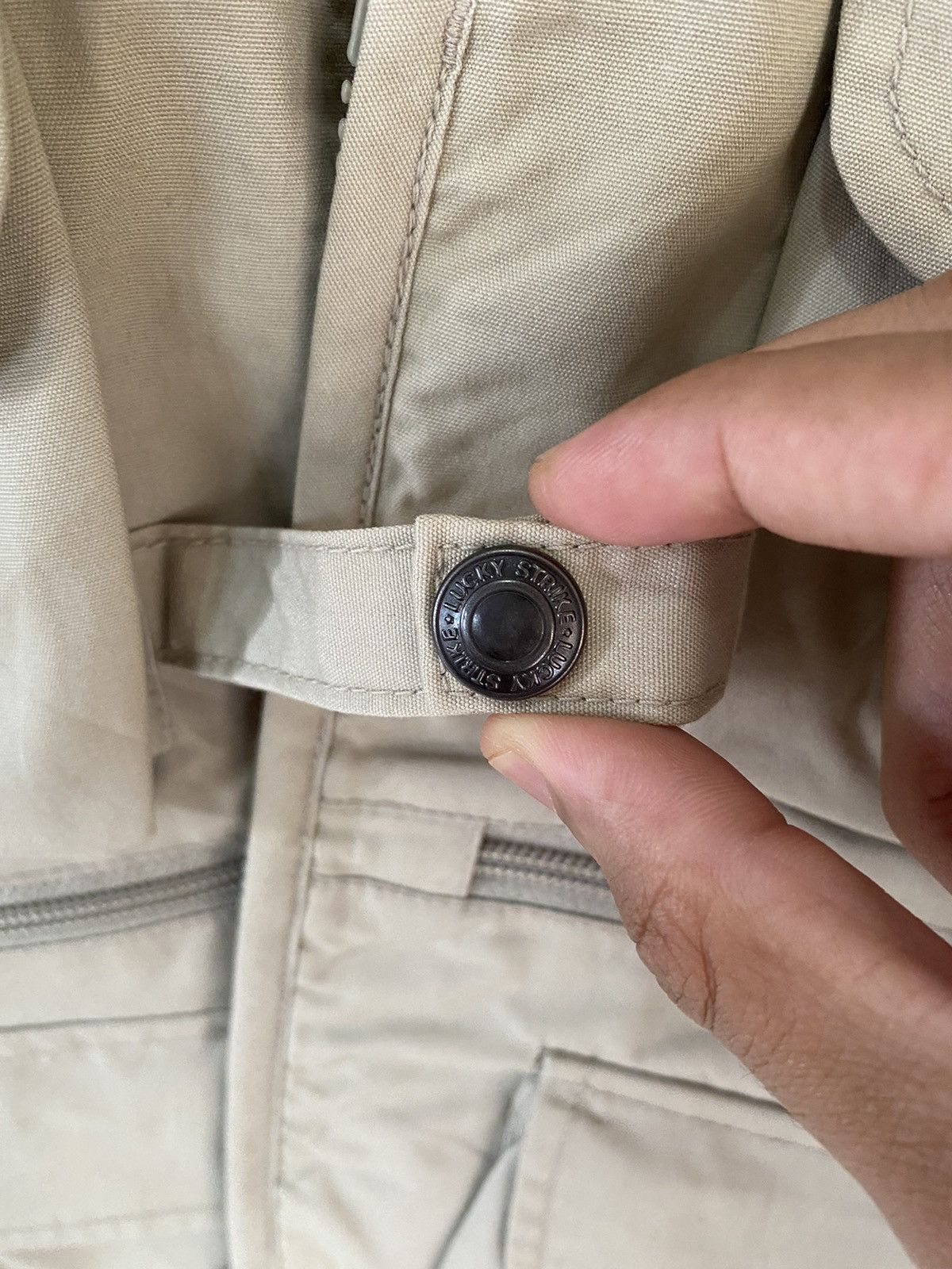 Sports Specialties × Vintage GRAIL‼️ LUCKY STRIKE TACTICAL MULTI POCKET VEST Size US XL / EU 56 / 4 - 6 Thumbnail