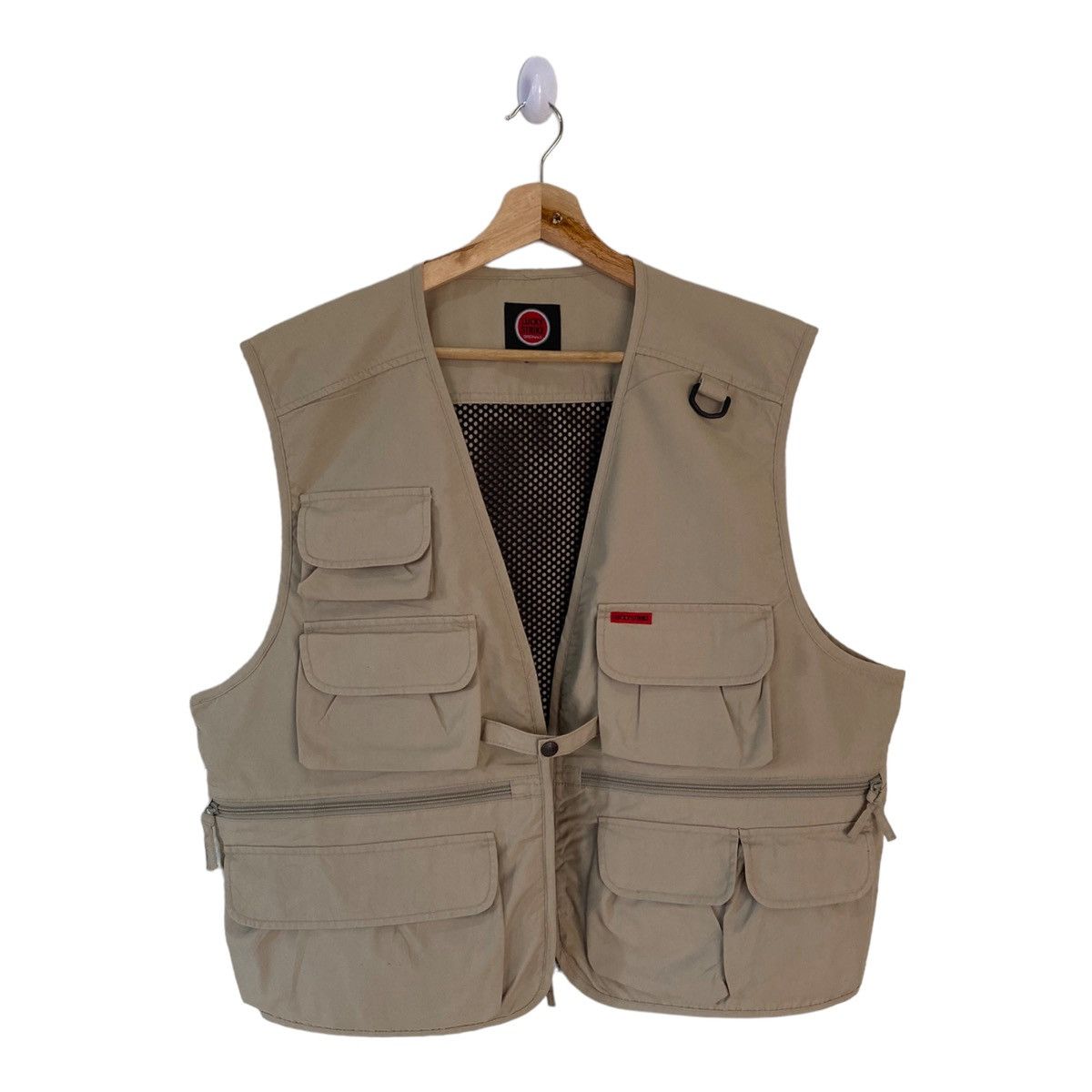 Sports Specialties × Vintage GRAIL‼️ LUCKY STRIKE TACTICAL MULTI POCKET VEST Size US XL / EU 56 / 4 - 2 Thumbnail