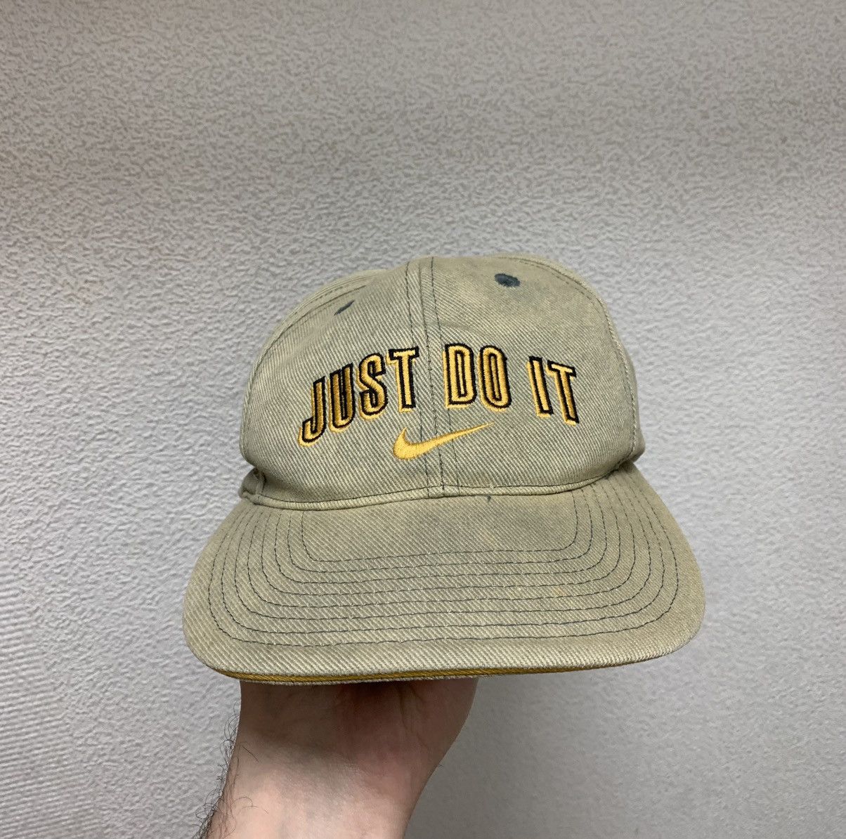 Nike Nike just do it vintage cap huts vintage 1990 red tags Size ONE SIZE - 3 Thumbnail