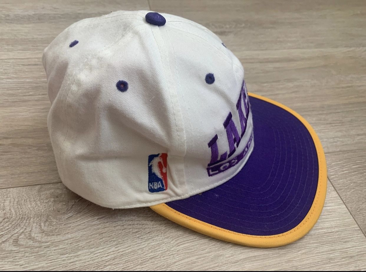 NBA Los Angeles Lakers LA vintage cup cap nba rare Size ONE SIZE - 4 Thumbnail