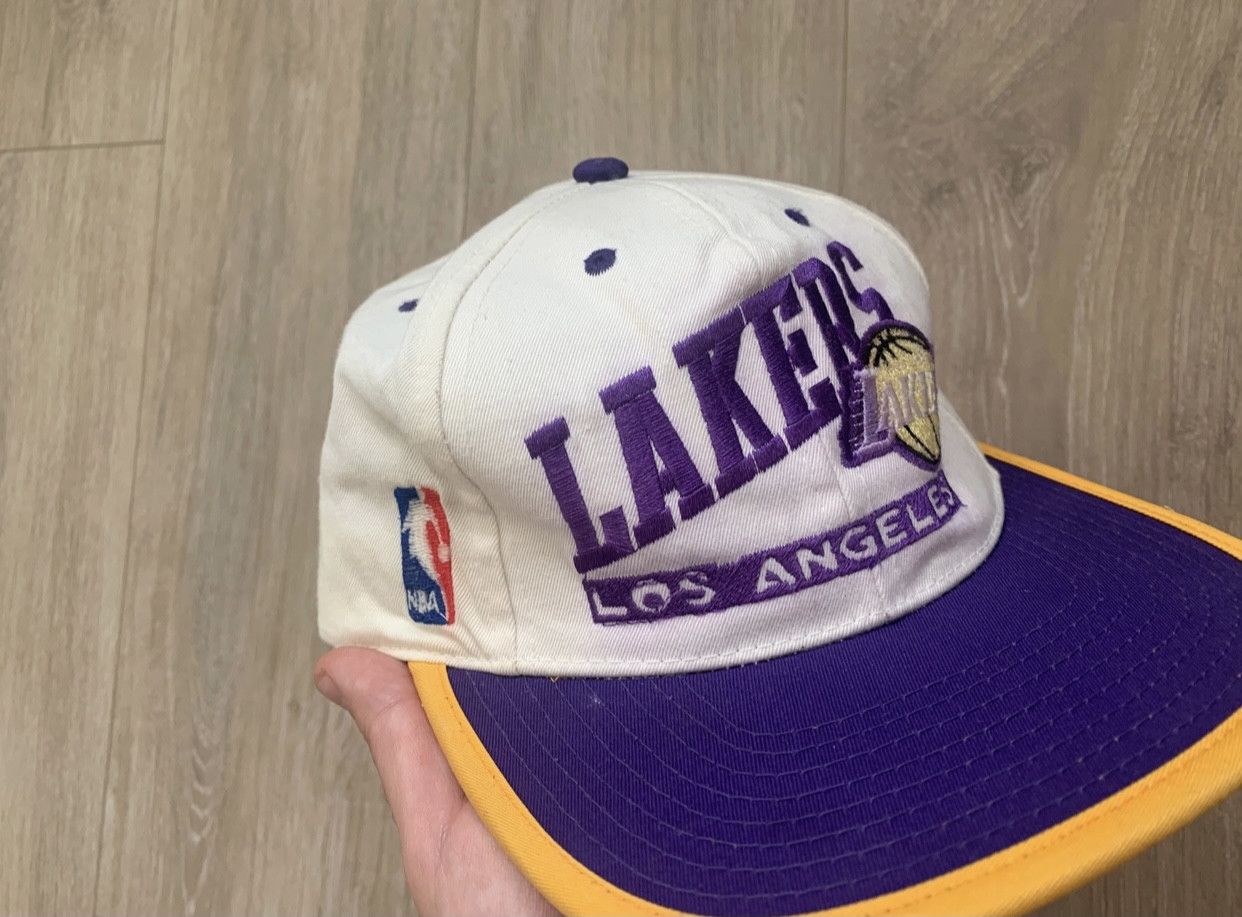 NBA Los Angeles Lakers LA vintage cup cap nba rare Size ONE SIZE - 3 Thumbnail