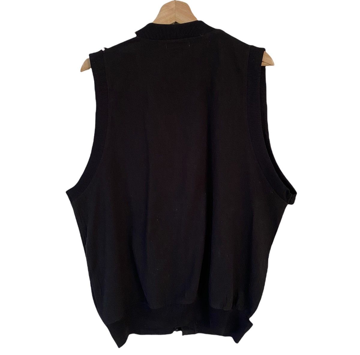 Japanese Brand VINTAGE OCEAN COUNTRY GEOMETRY PATCHWORK BUTTON VESTS Size US M / EU 48-50 / 2 - 3 Thumbnail