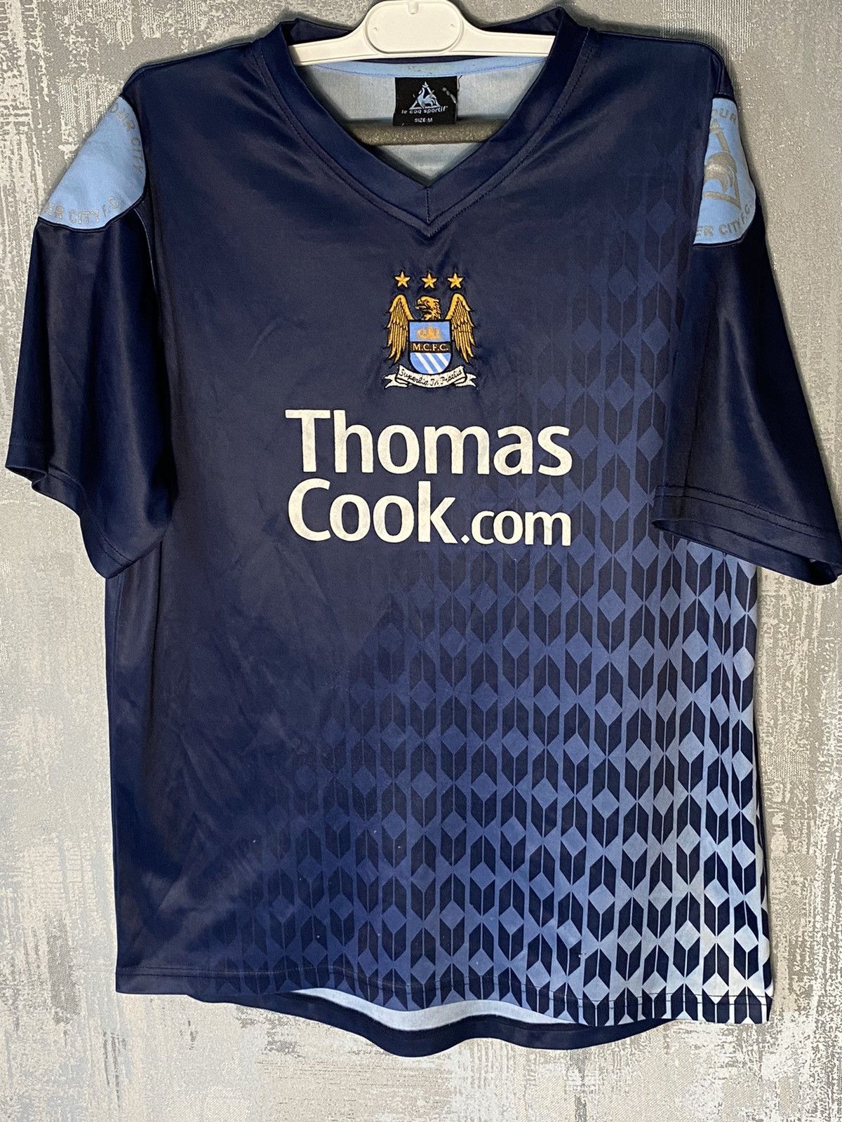 Le Coq Sportif × Vintage Vintage Manchester City Le coq sportif Soccer Jersey Size US M / EU 48-50 / 2 - 1 Thumbnail