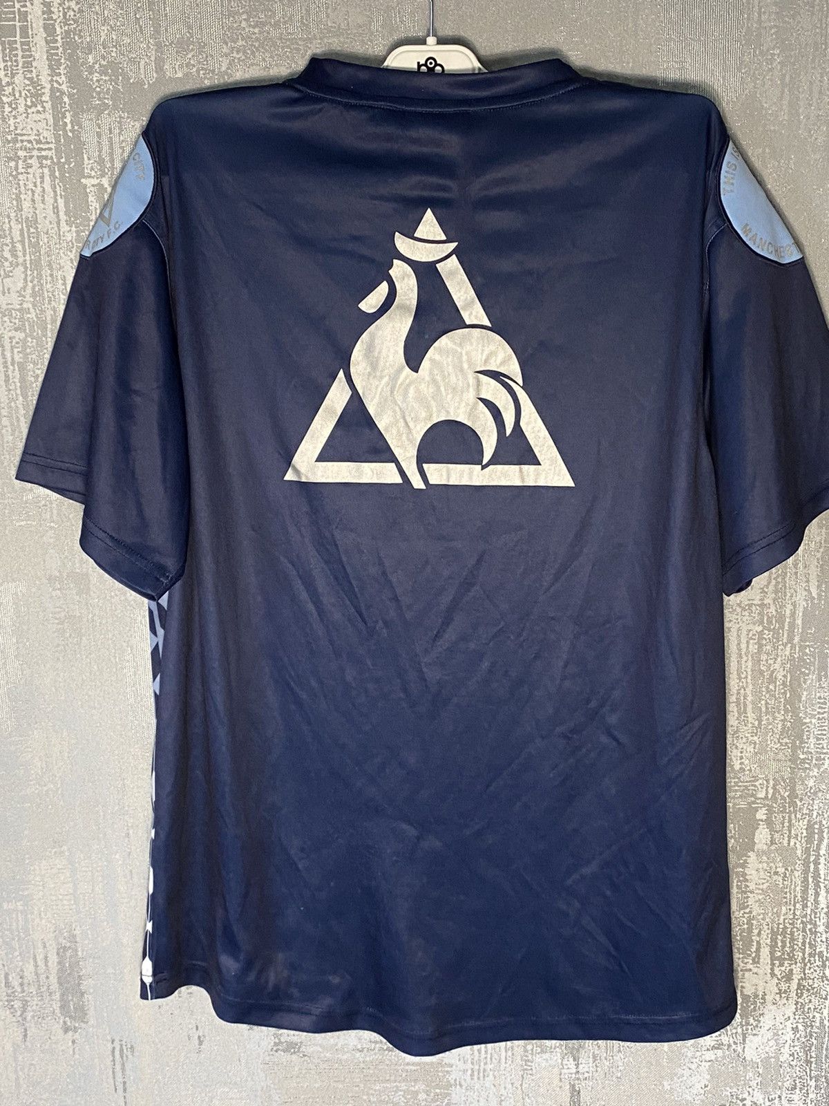 Le Coq Sportif × Vintage Vintage Manchester City Le coq sportif Soccer Jersey Size US M / EU 48-50 / 2 - 2 Thumbnail