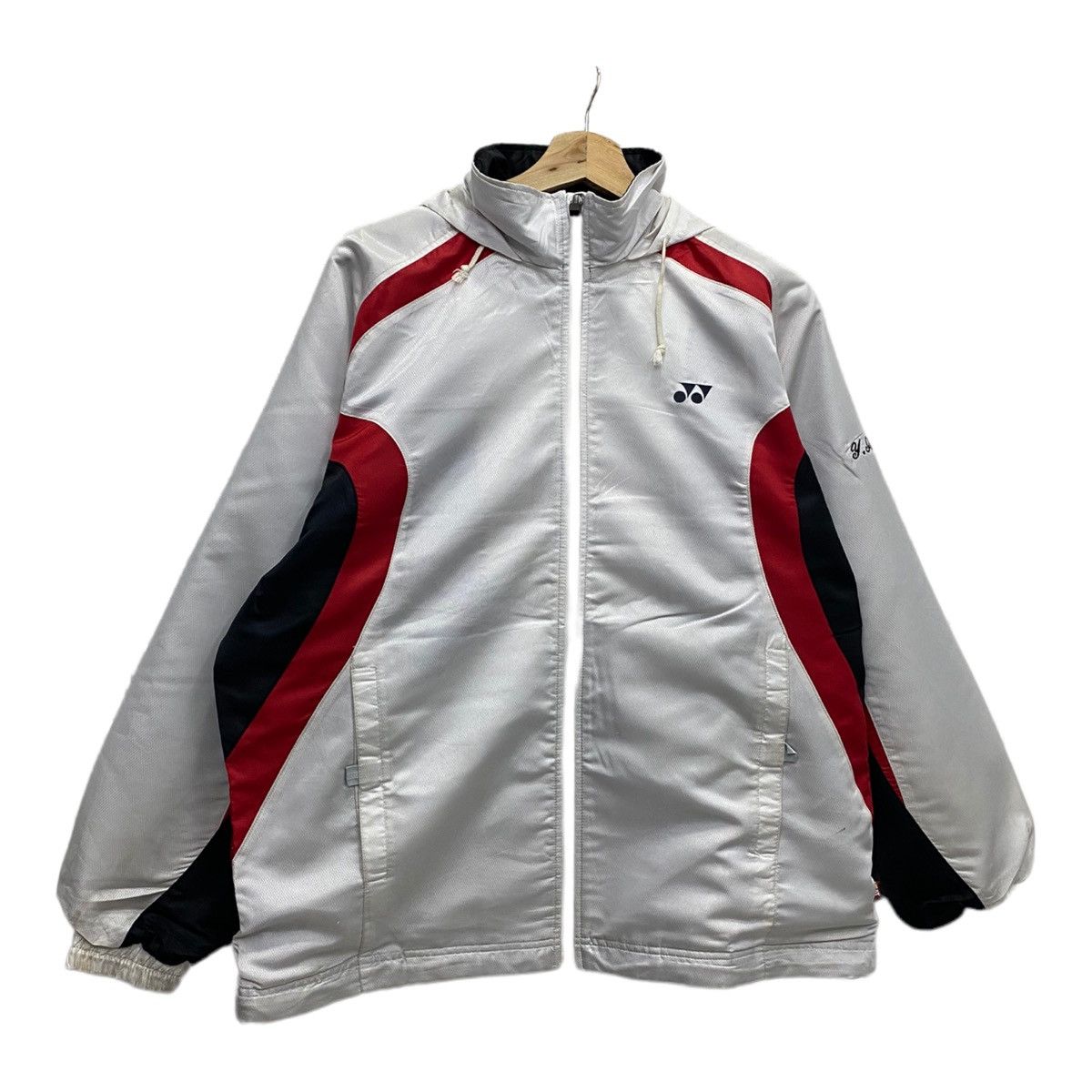 Issey Miyake × Japanese Brand VINTAGE YONEX SWEATER JACKET Size US M / EU 48-50 / 2 - 3 Thumbnail