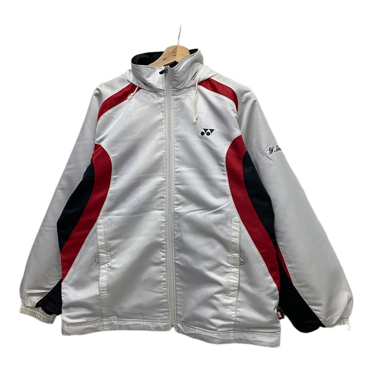 Issey Miyake × Japanese Brand VINTAGE YONEX SWEATER JACKET Size US M / EU 48-50 / 2 - 1 Thumbnail