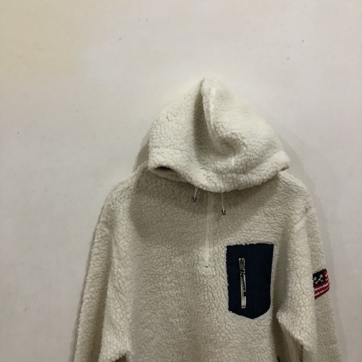Japanese Brand Sherpa Fleece HOTPING USA Flag Size US M / EU 48-50 / 2 - 3 Thumbnail