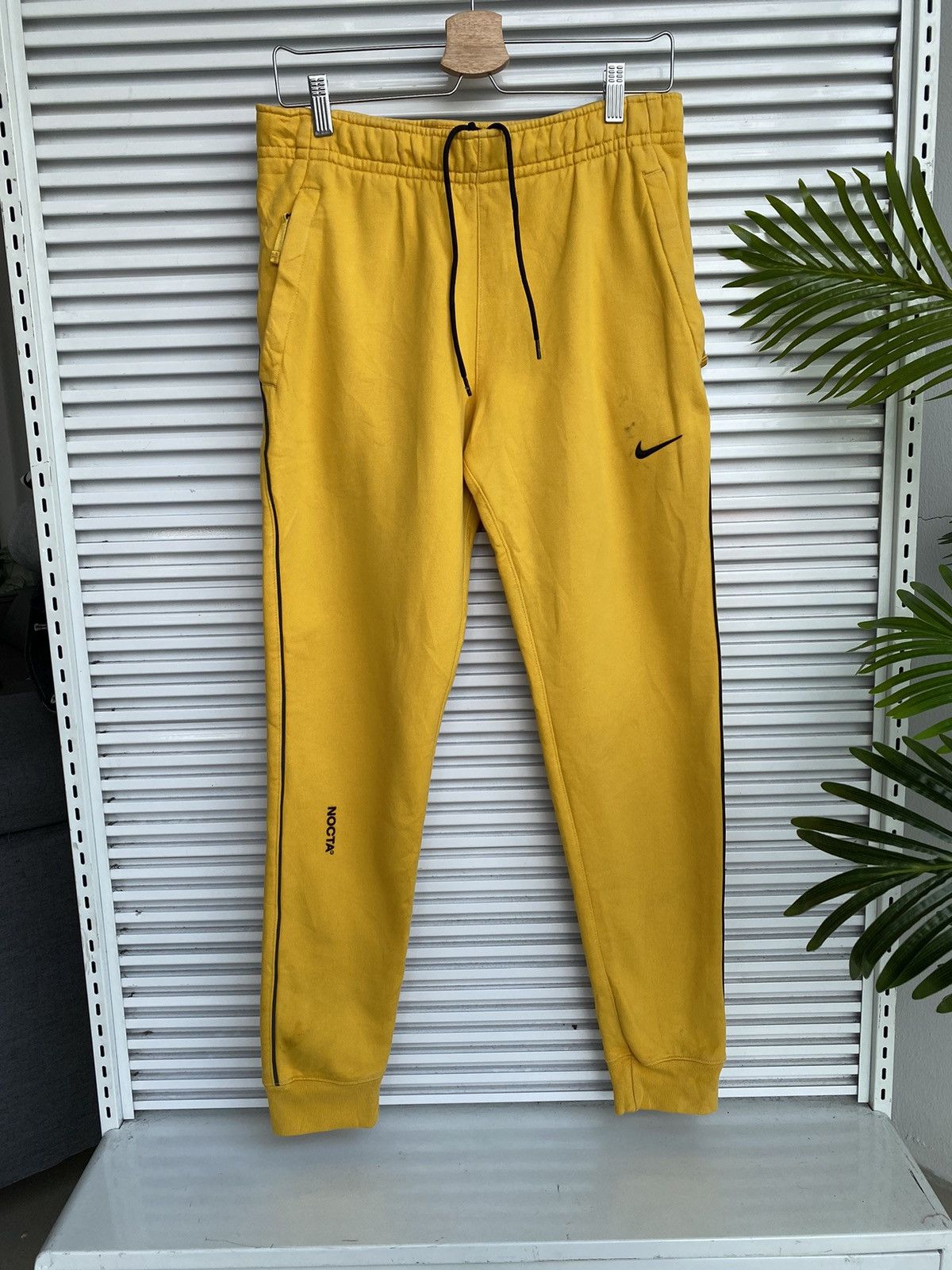 image of Nocta By Drake Sweatpants in Yellow, Men's (Size 32)