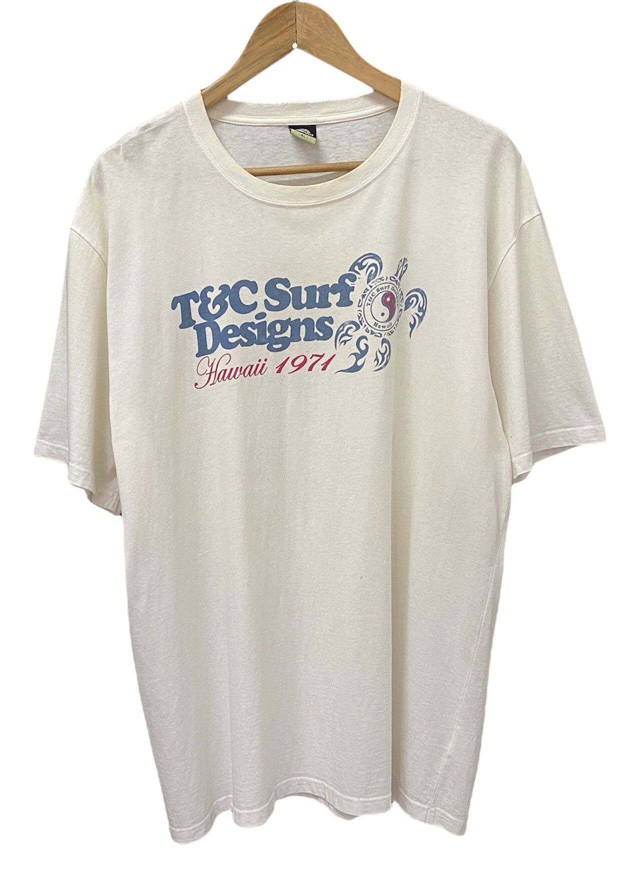 Vintage Vintage Aloha T&C Surf Design Hawaii T-Shirts Size US L / EU 52-54 / 3 - 1 Thumbnail