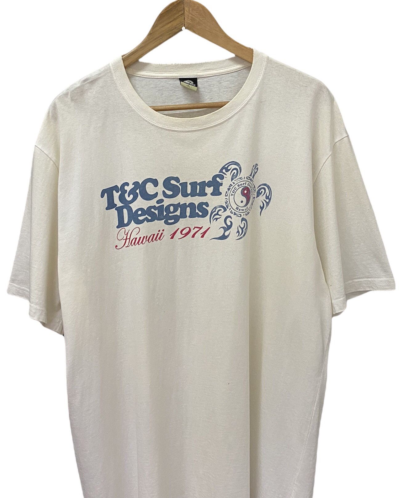 Vintage Vintage Aloha T&C Surf Design Hawaii T-Shirts Size US L / EU 52-54 / 3 - 2 Thumbnail