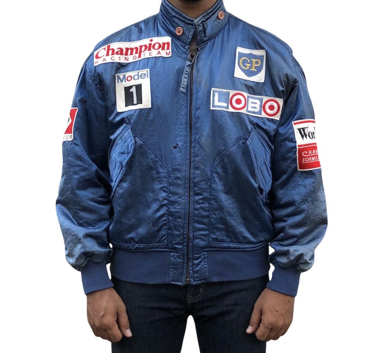 Sports Specialties Gp World Champion Formula1 Racing Team Patches Faded Jacket Size US M / EU 48-50 / 2 - 3 Thumbnail