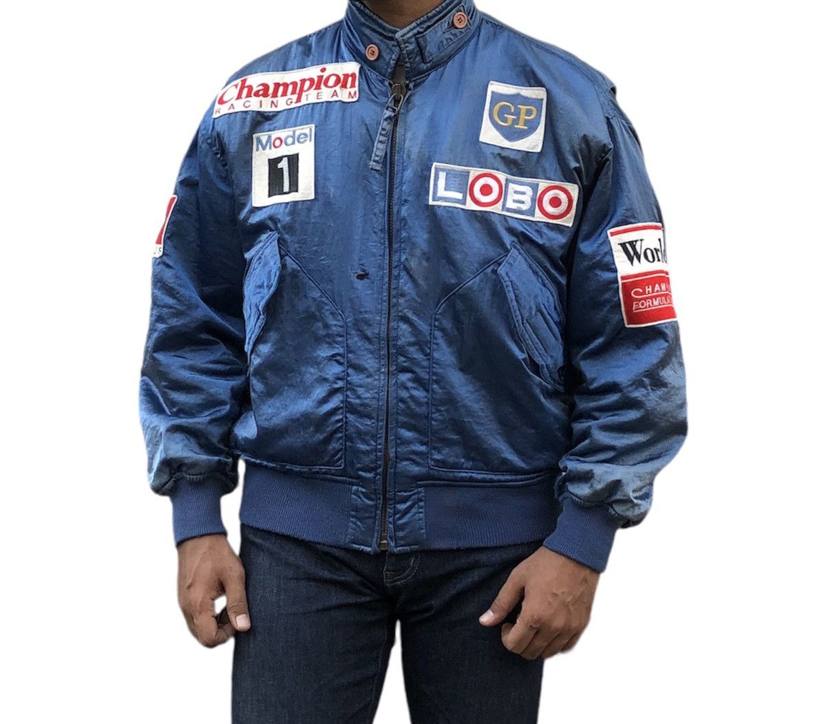 Sports Specialties Gp World Champion Formula1 Racing Team Patches Faded Jacket Size US M / EU 48-50 / 2 - 7 Thumbnail