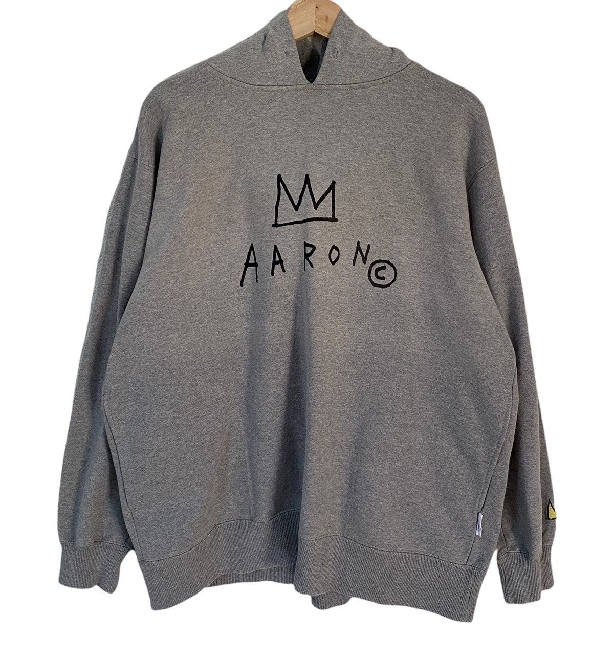 Jean-Michel Basquiat JEAN MICHEL BASQUIAT AARON EMBROIDERY SWEATER HOODIE Size US XL / EU 56 / 4 - 2 Thumbnail