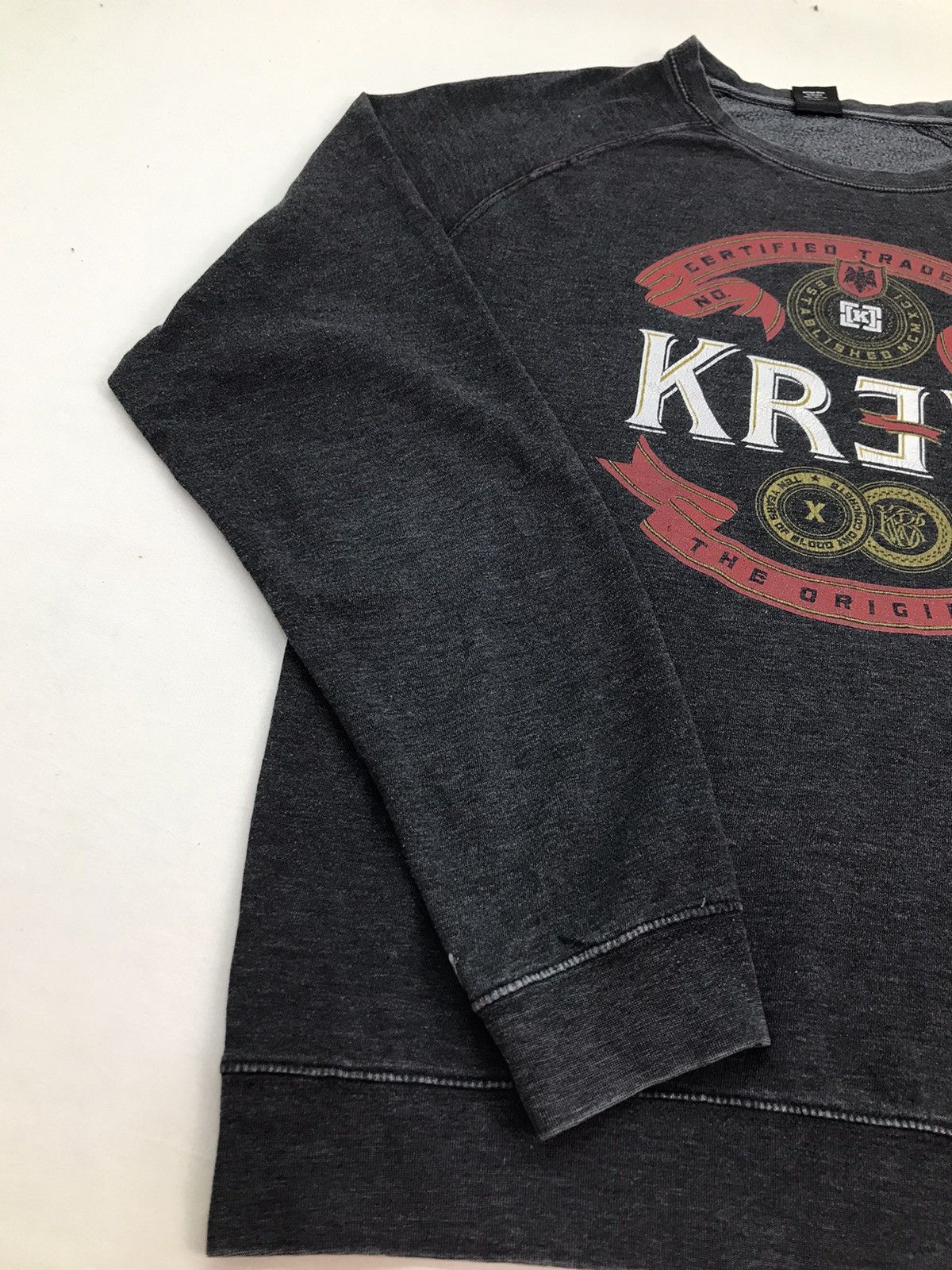 KREW KR3W streetwear crewneck sweatshirt Size US XL / EU 56 / 4 - 4 Thumbnail