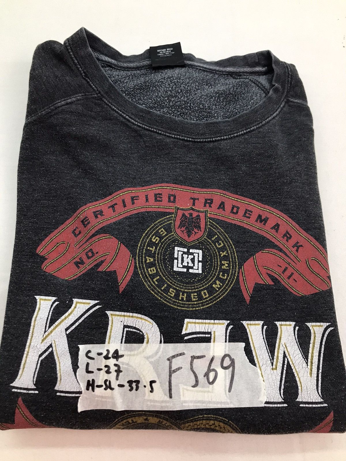 KREW KR3W streetwear crewneck sweatshirt Size US XL / EU 56 / 4 - 19 Thumbnail
