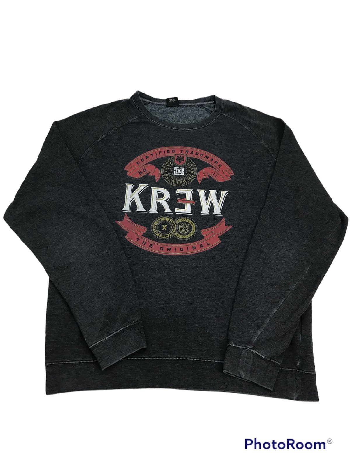 KREW KR3W streetwear crewneck sweatshirt Size US XL / EU 56 / 4 - 1 Thumbnail