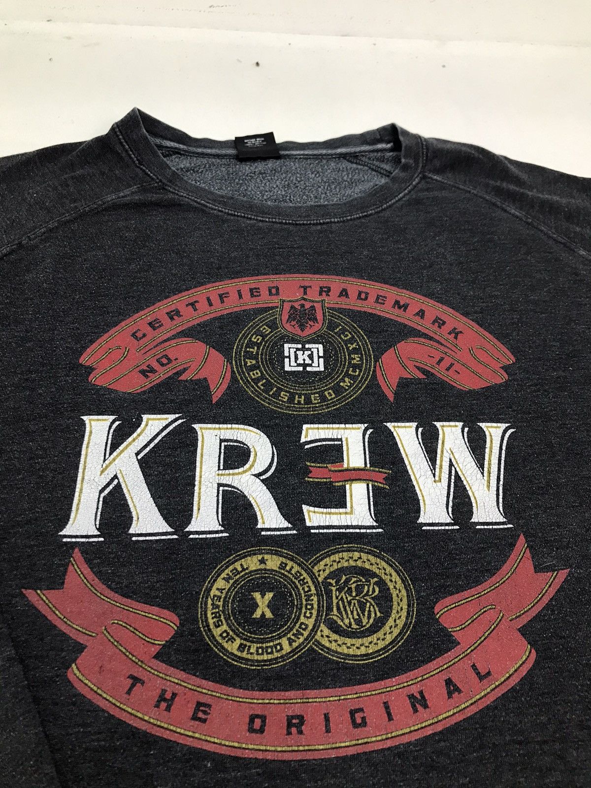 KREW KR3W streetwear crewneck sweatshirt Size US XL / EU 56 / 4 - 6 Thumbnail
