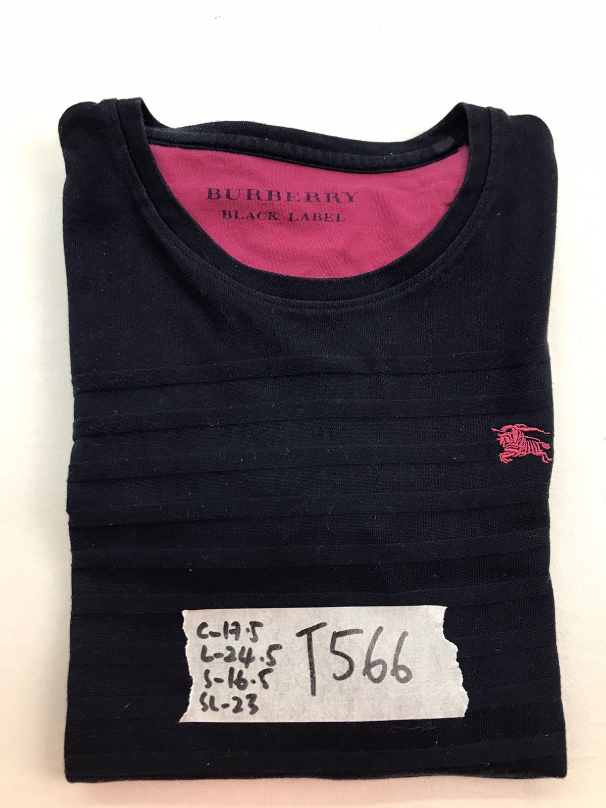 Burberry Burberry Black label long sleeve tshirt Size US S / EU 44-46 / 1 - 20 Thumbnail