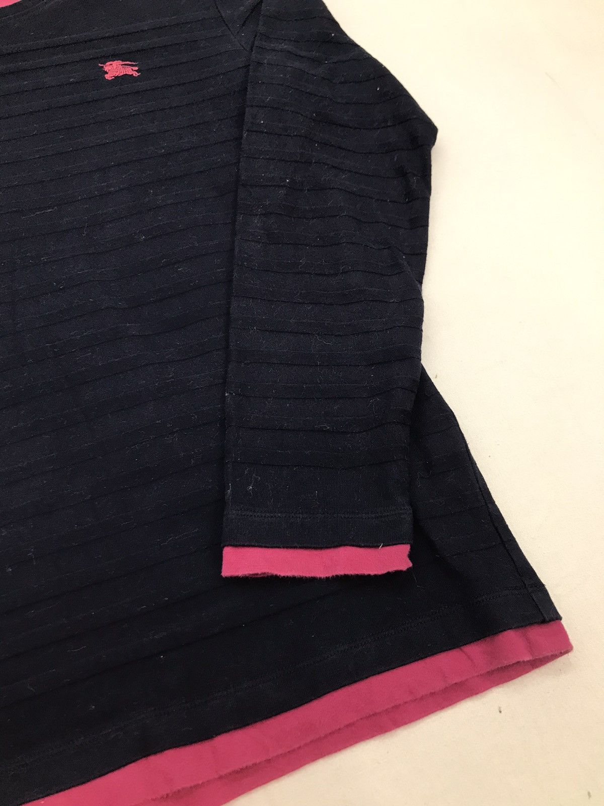 Burberry Burberry Black label long sleeve tshirt Size US S / EU 44-46 / 1 - 11 Thumbnail