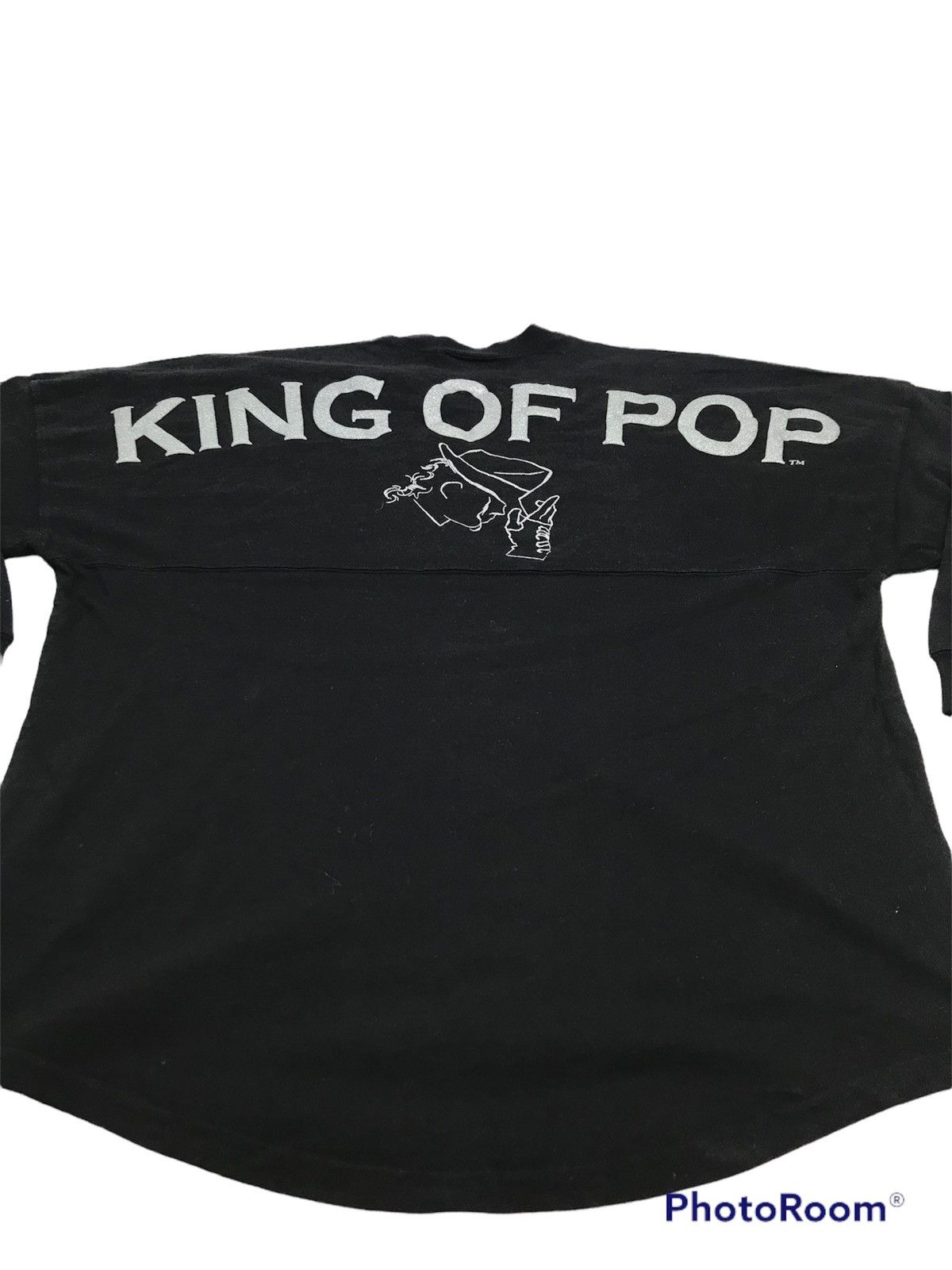 Band Tees Michael Jackson King of pop oversize long sleeve Size US XL / EU 56 / 4 - 1 Thumbnail