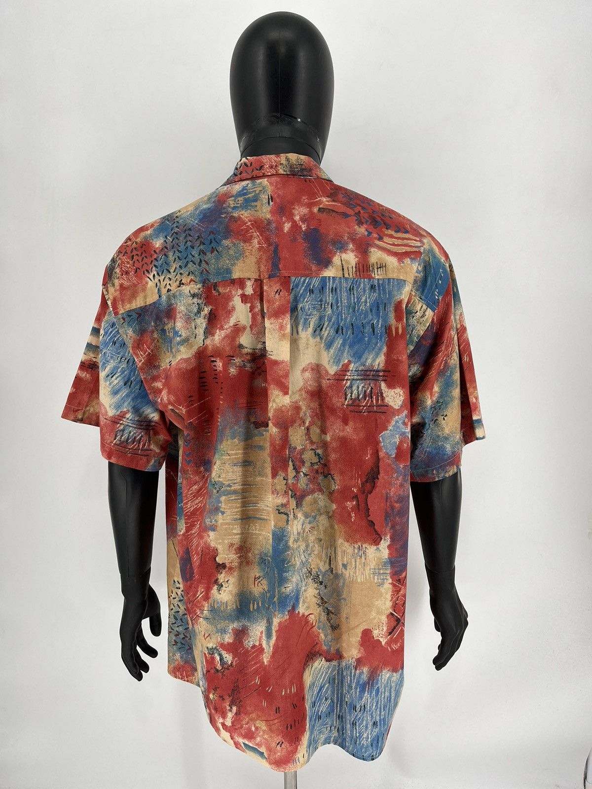 Vintage Vintage 90s Hawaiian shirt streetwear y2k style Size US S / EU 44-46 / 1 - 7 Thumbnail
