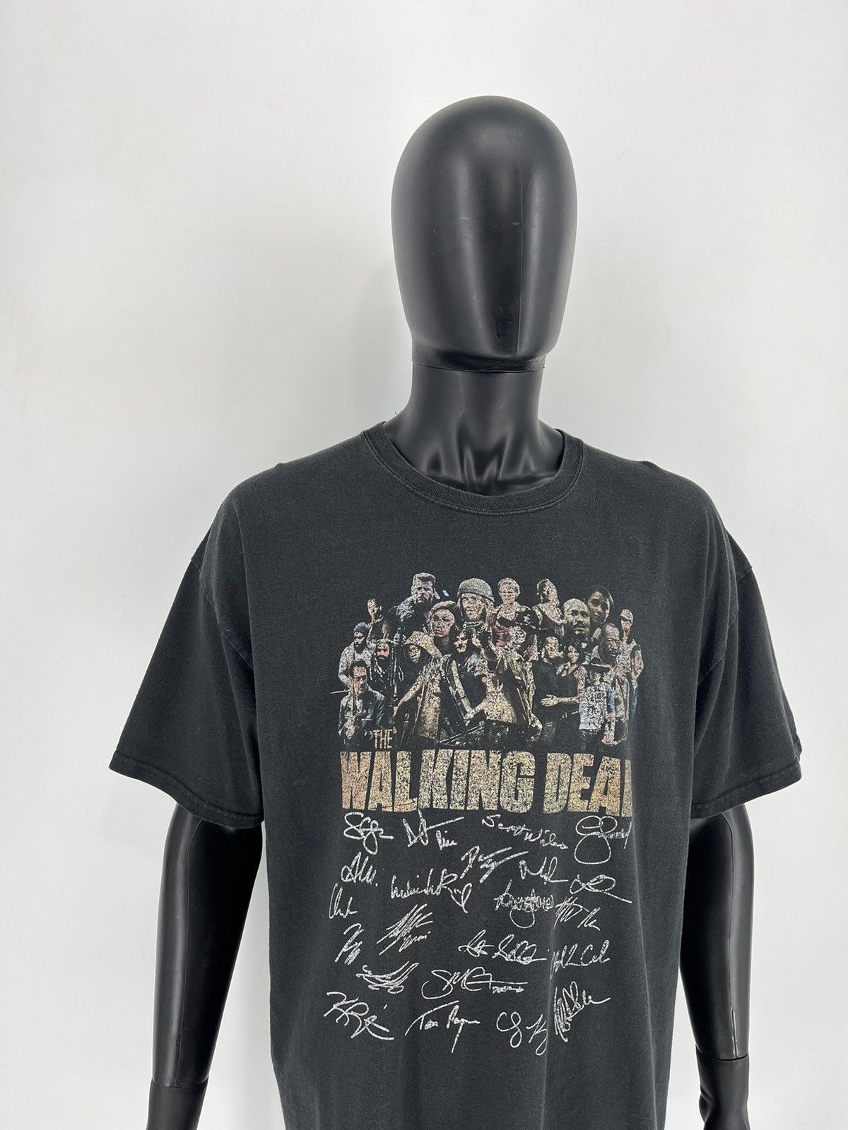 Vintage Vintage Y2K The Walking Dead RARE! Dead Face Size US XXL / EU 58 / 5 - 4 Thumbnail