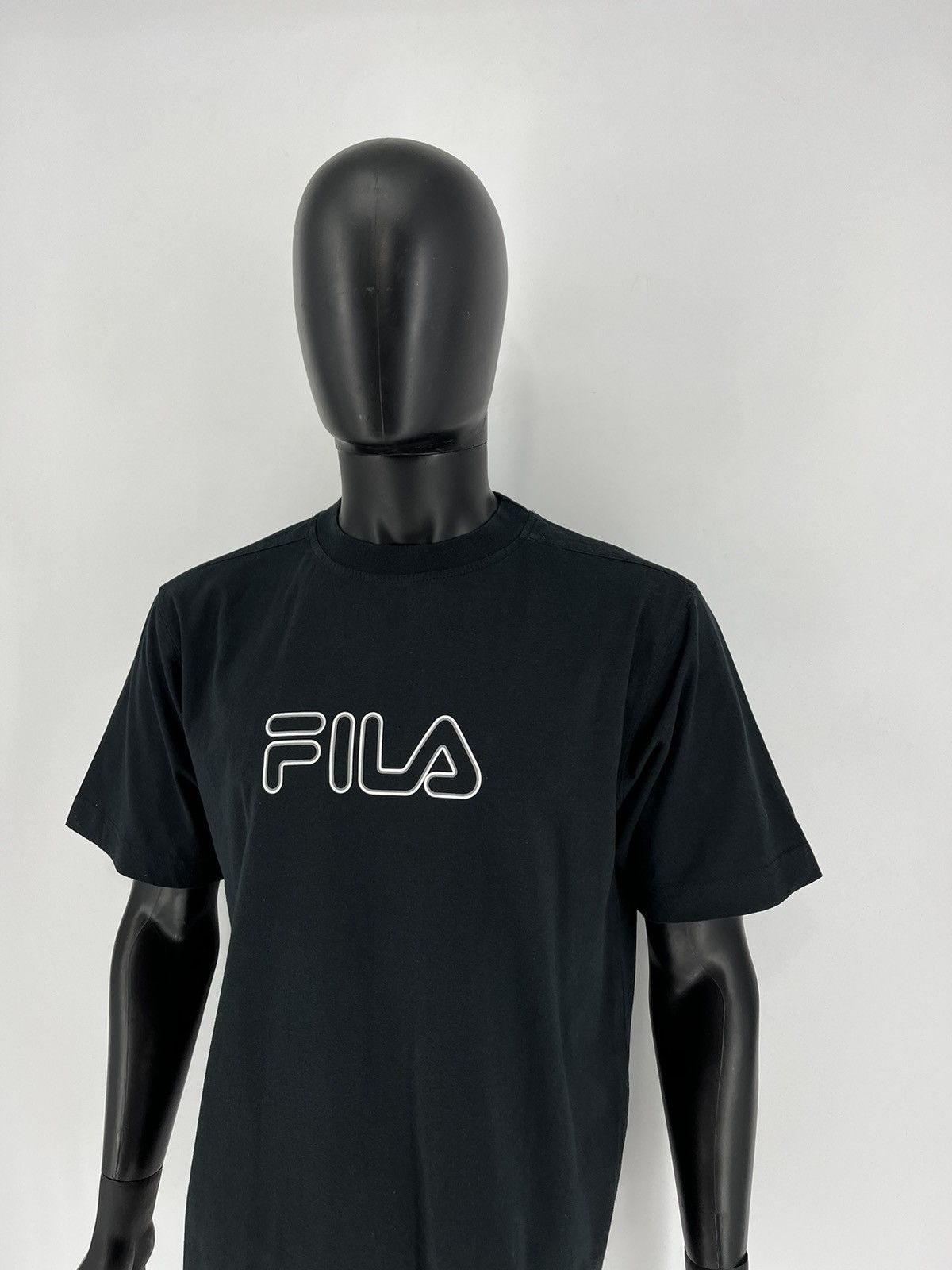 Fila × Vintage Vintage Y2K Fila Logo T-Shirt Streetwear Sportwear Size US L / EU 52-54 / 3 - 4 Thumbnail