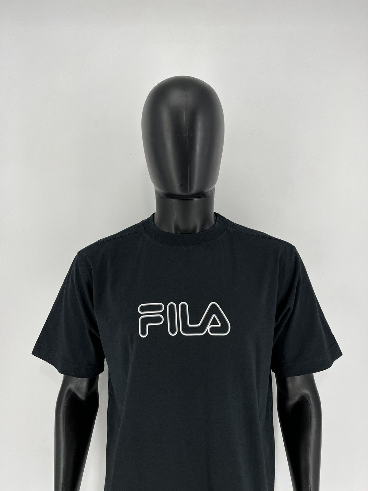 Fila × Vintage Vintage Y2K Fila Logo T-Shirt Streetwear Sportwear Size US L / EU 52-54 / 3 - 1 Thumbnail