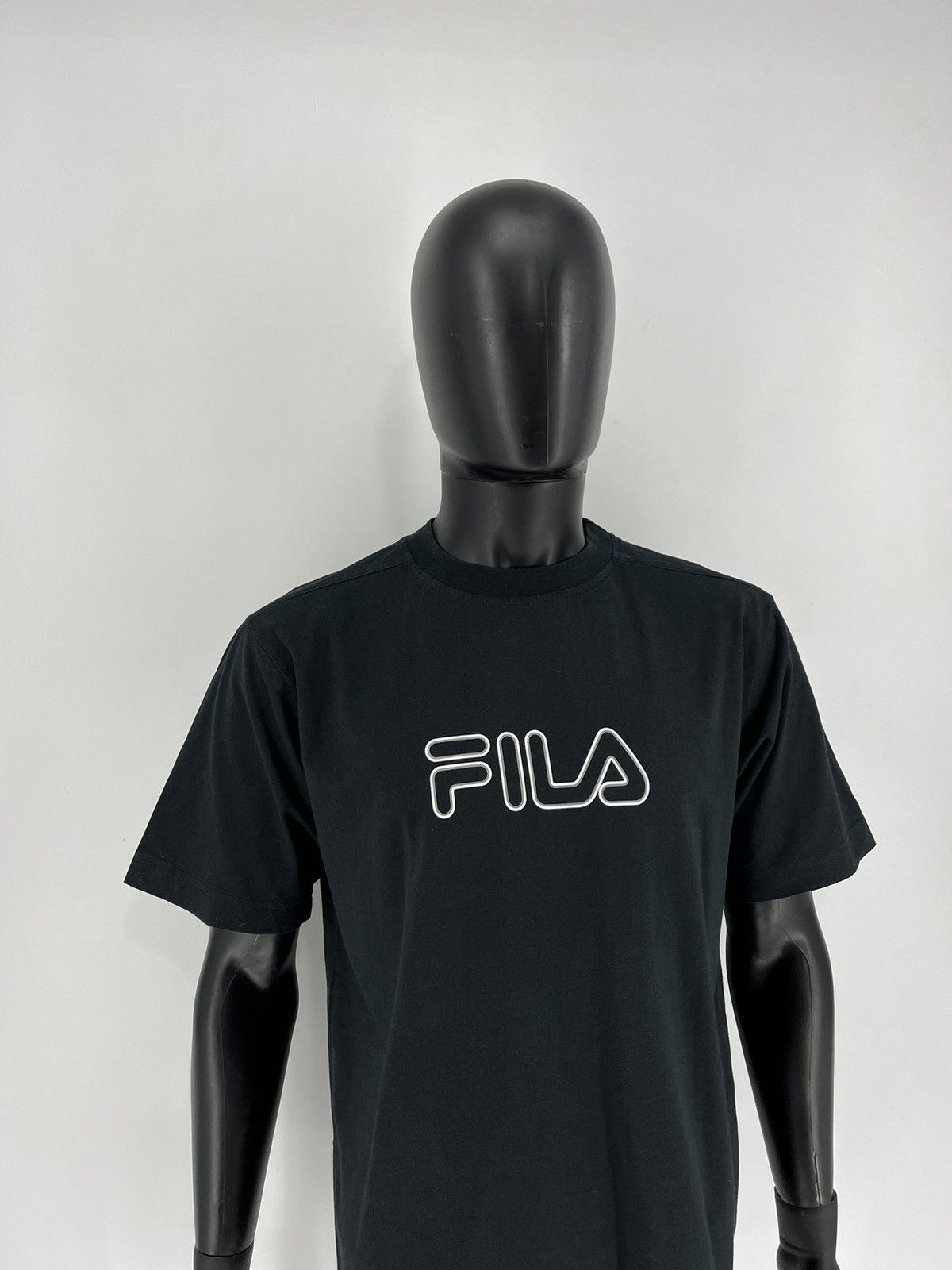 Fila × Vintage Vintage Y2K Fila Logo T-Shirt Streetwear Sportwear Size US L / EU 52-54 / 3 - 3 Thumbnail