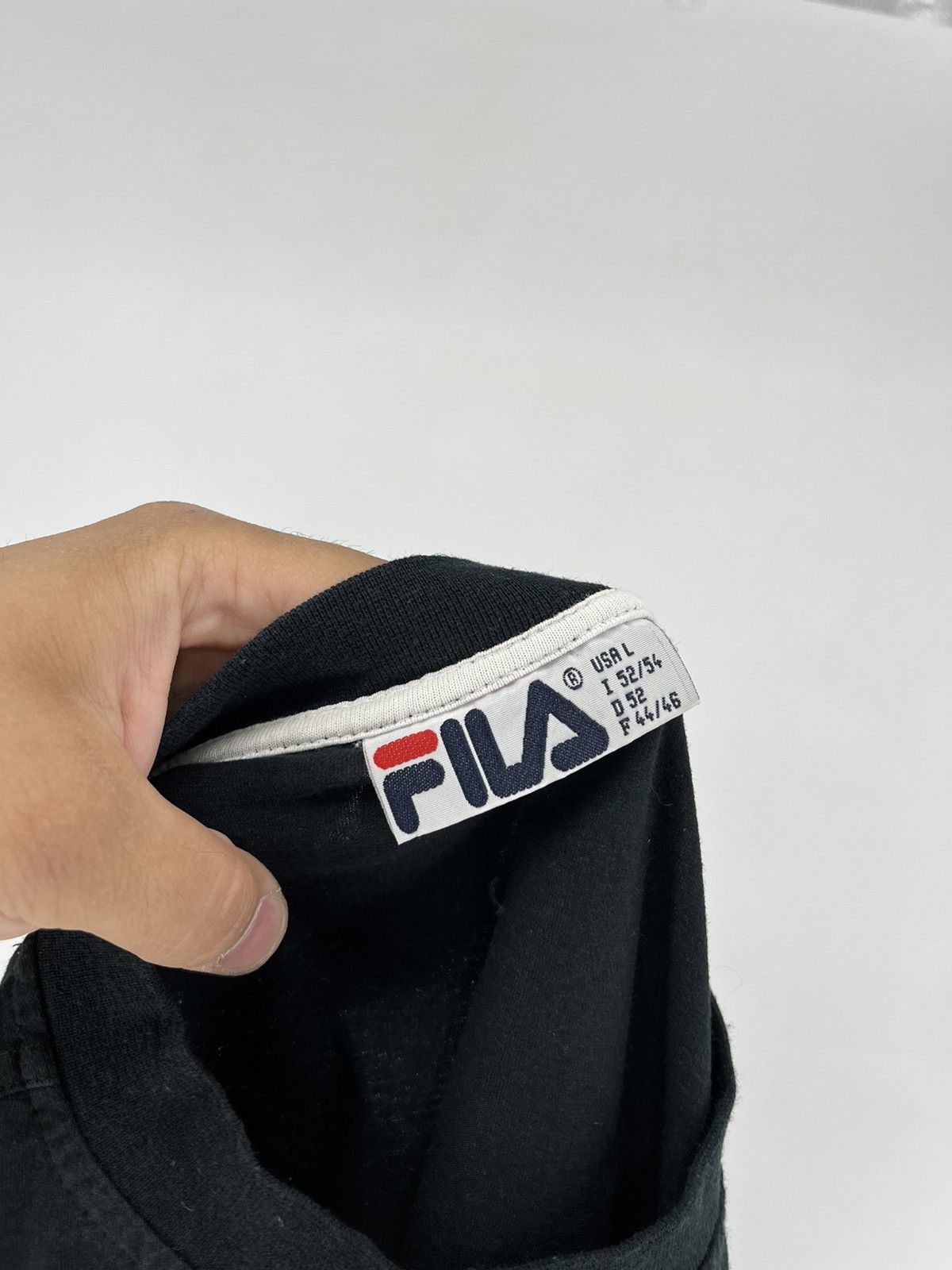 Fila × Vintage Vintage Y2K Fila Logo T-Shirt Streetwear Sportwear Size US L / EU 52-54 / 3 - 7 Thumbnail