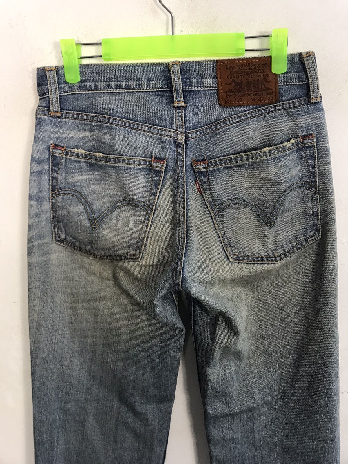 Levi's Unisex Levi's Strauss Lot 702 Jeans Pants Beauty Faded Size US 28 / EU 44 - 4 Thumbnail