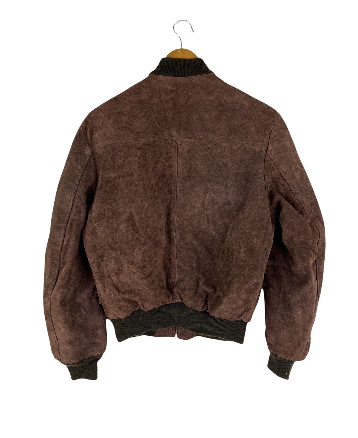 Schott × Vintage DHL SCHOTT VINTAGE SUEDE BOMBER JACKET MADE IN USA Size US S / EU 44-46 / 1 - 2 Thumbnail