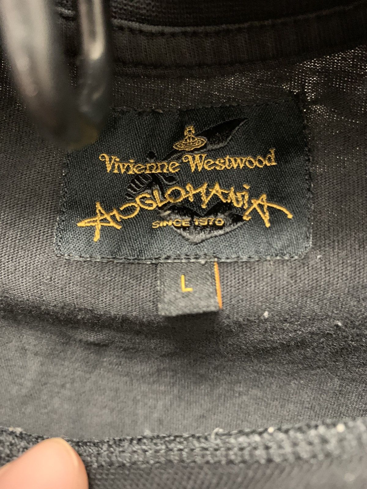 Vivienne Westwood Vivienne Westwood anglomania black t-shirt L sz Size US L / EU 52-54 / 3 - 3 Thumbnail