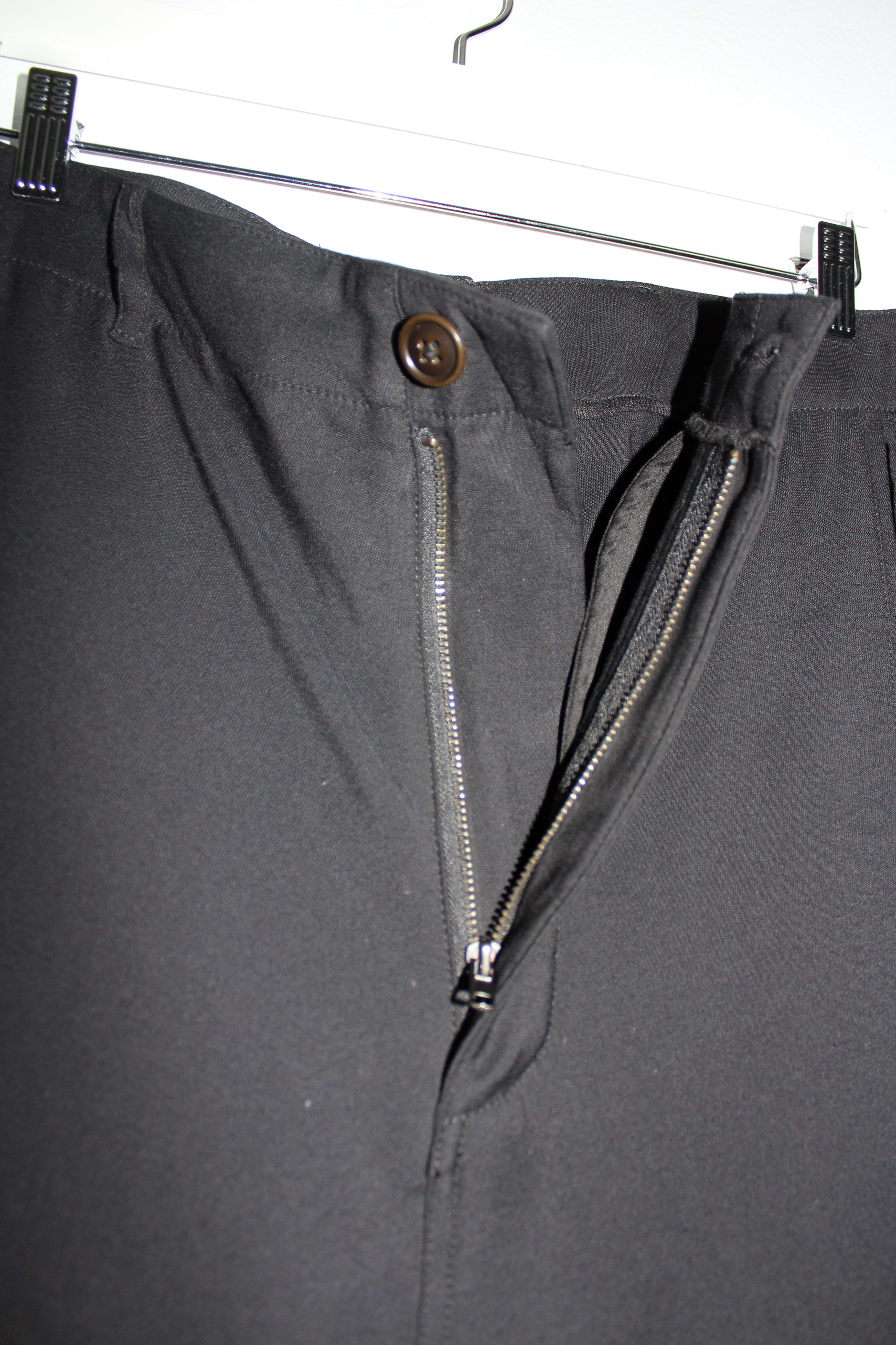 Yohji Yamamoto Drop Crotch Wool Blend Pants Size US 33 - 4 Thumbnail
