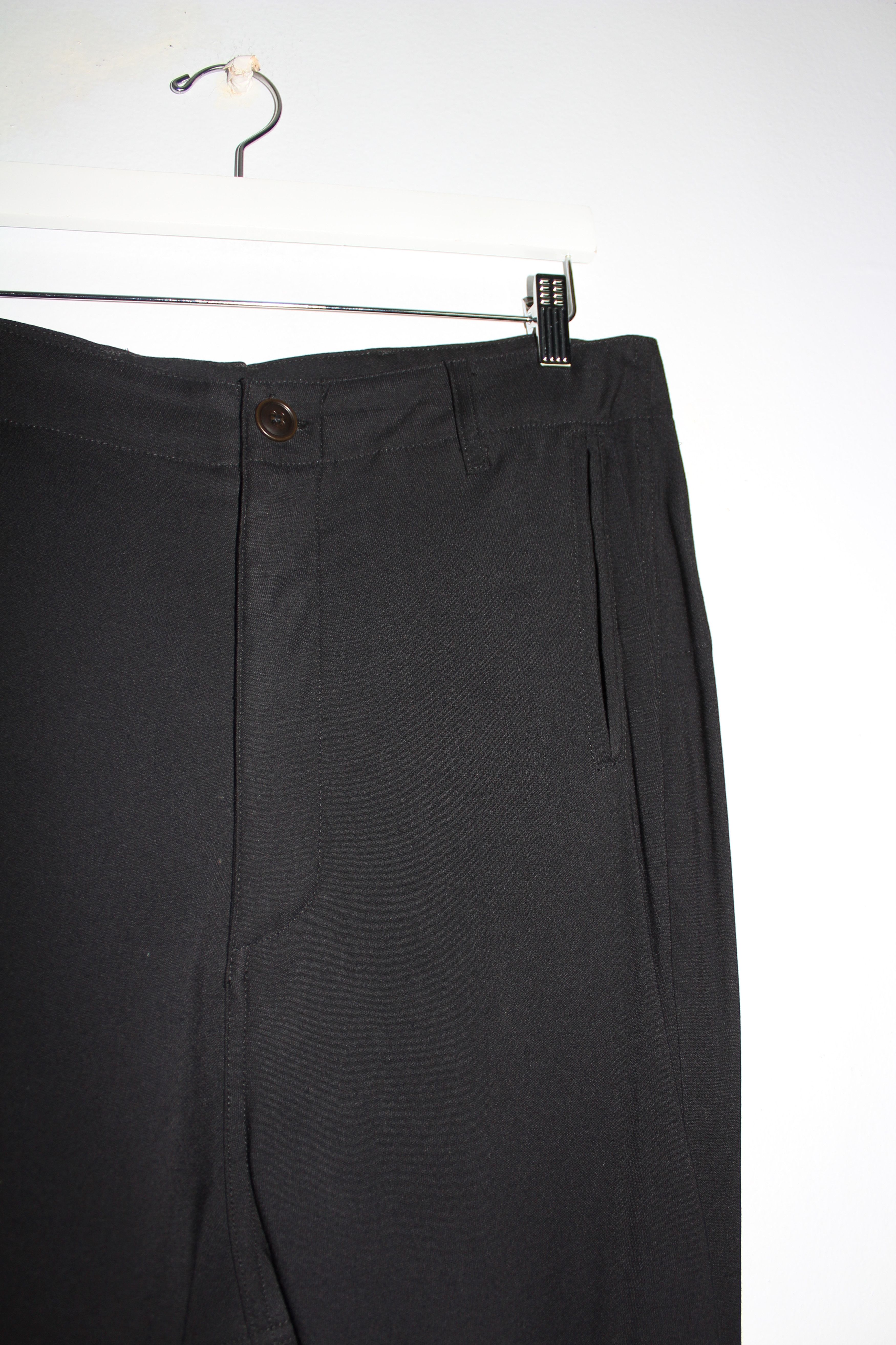 Yohji Yamamoto Drop Crotch Wool Blend Pants Size US 33 - 3 Thumbnail