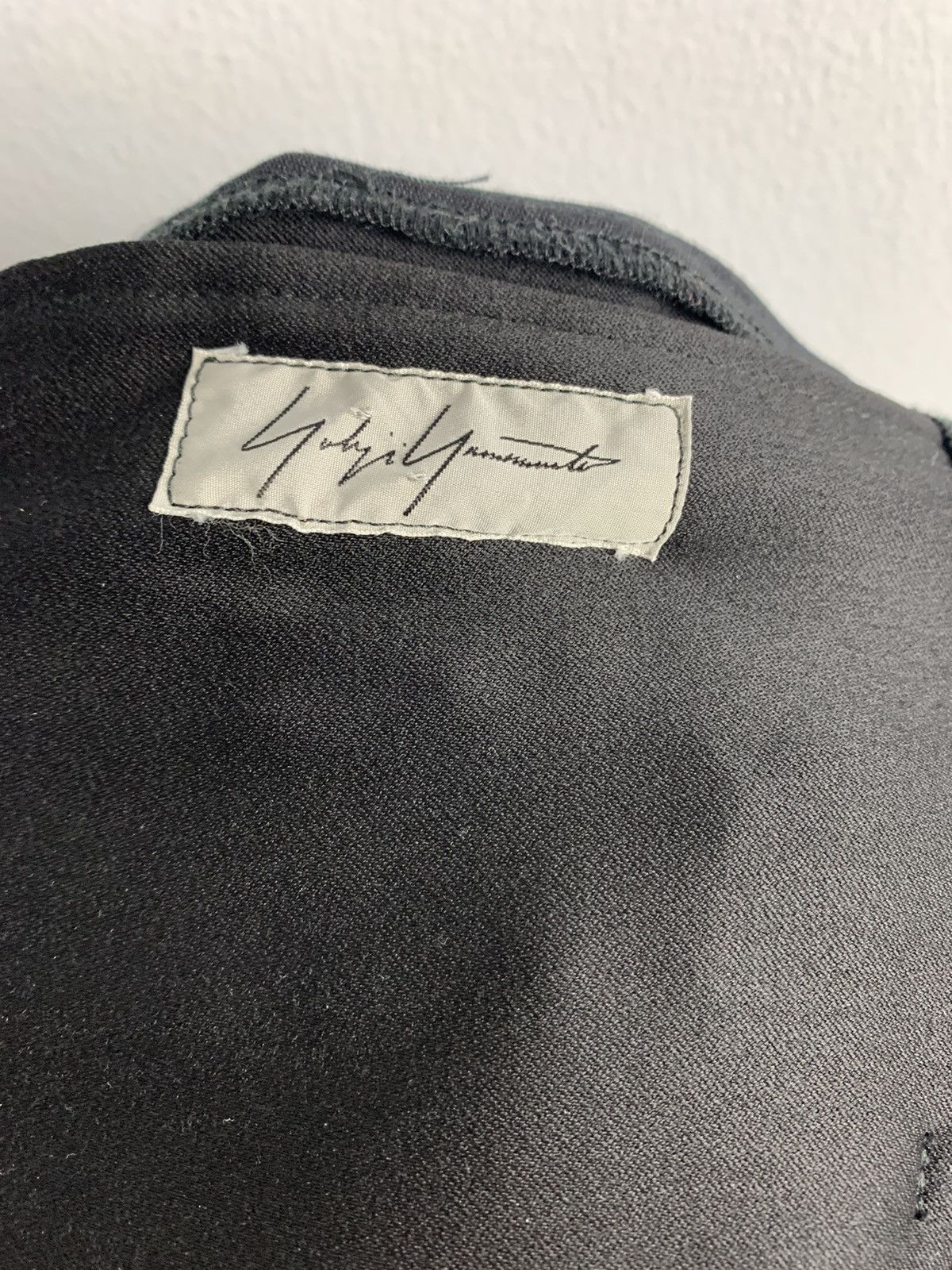 Yohji Yamamoto Drop Crotch Wool Blend Pants Size US 33 - 5 Thumbnail