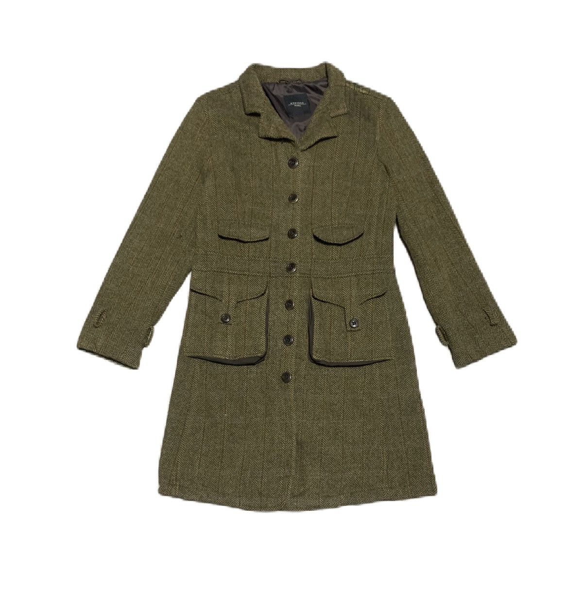Weekend Max Mara Wool Long Jacket