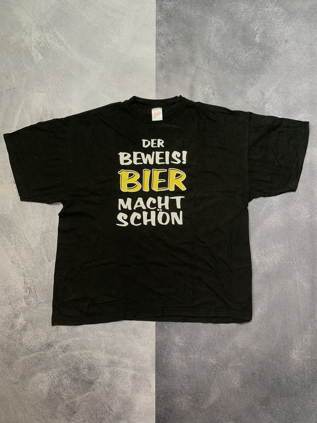 Vintage Vintage Y2K Beer Humor t-shirt streetwear big logo size XL Size US XL / EU 56 / 4 - 1 Thumbnail