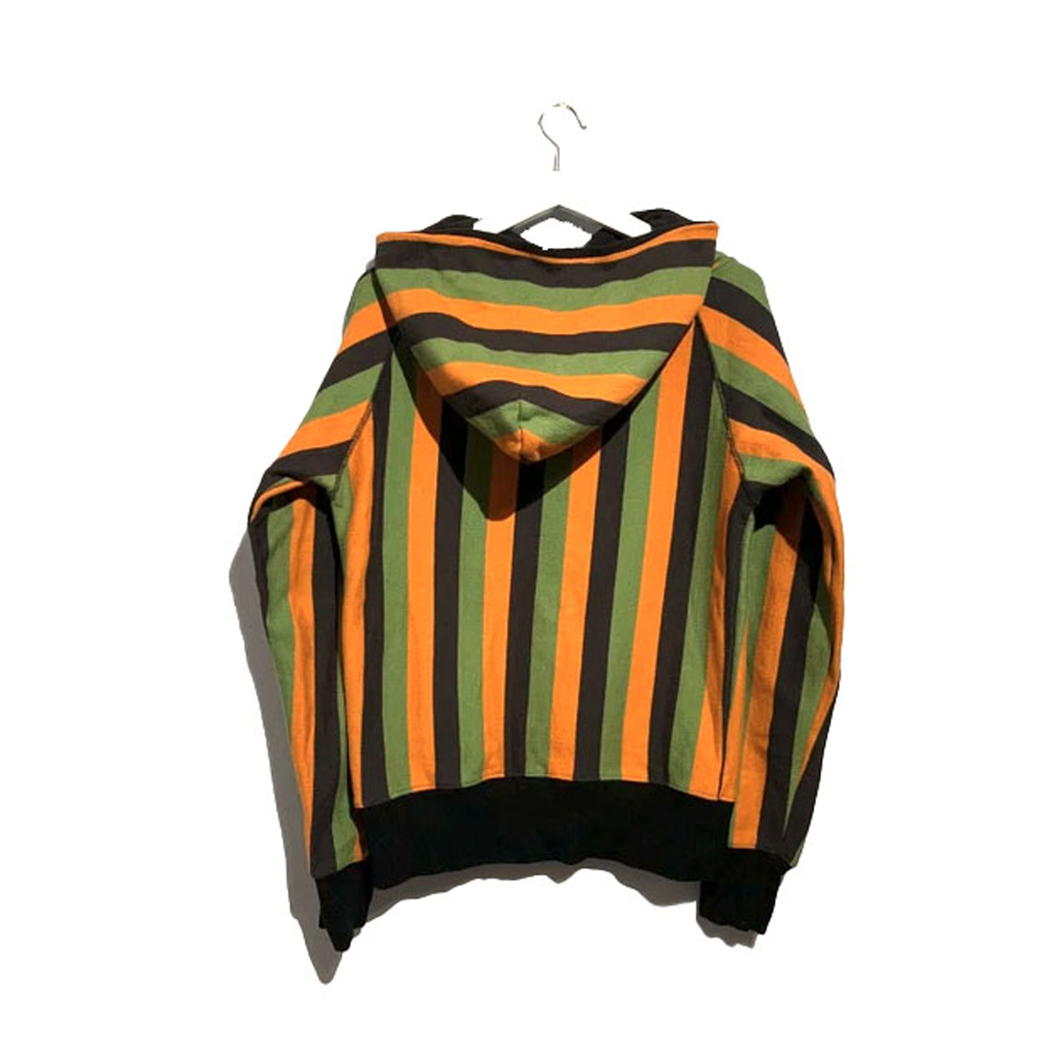 Kapital Kabukital Fleece Lined Striped Cotton Hoodie and Sweatpants Size US S / EU 44-46 / 1 - 2 Thumbnail