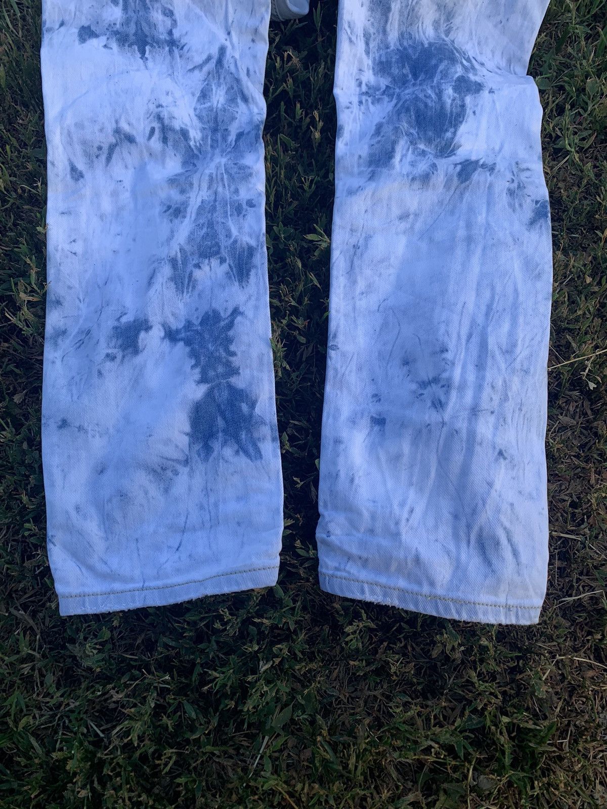 Vintage Vintage Y2K Japanese ripped jeans distressed opium size 33 Size US 33 - 7 Thumbnail