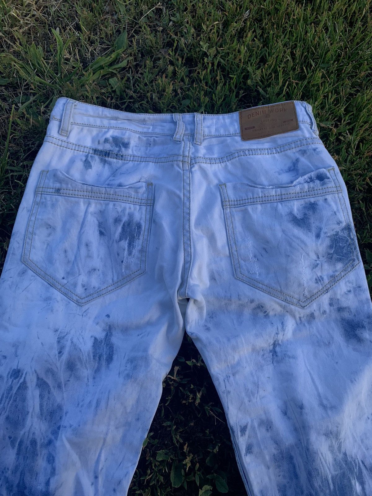 Vintage Vintage Y2K Japanese ripped jeans distressed opium size 33 Size US 33 - 6 Thumbnail