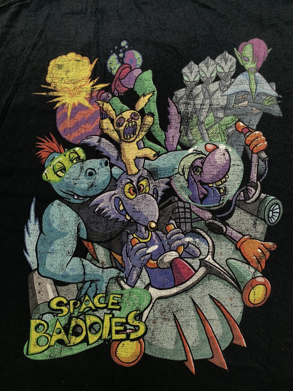 Band Tees Vintage 90s Space Baddies band tee cartoon big logo size L Size US L / EU 52-54 / 3 - 2 Thumbnail