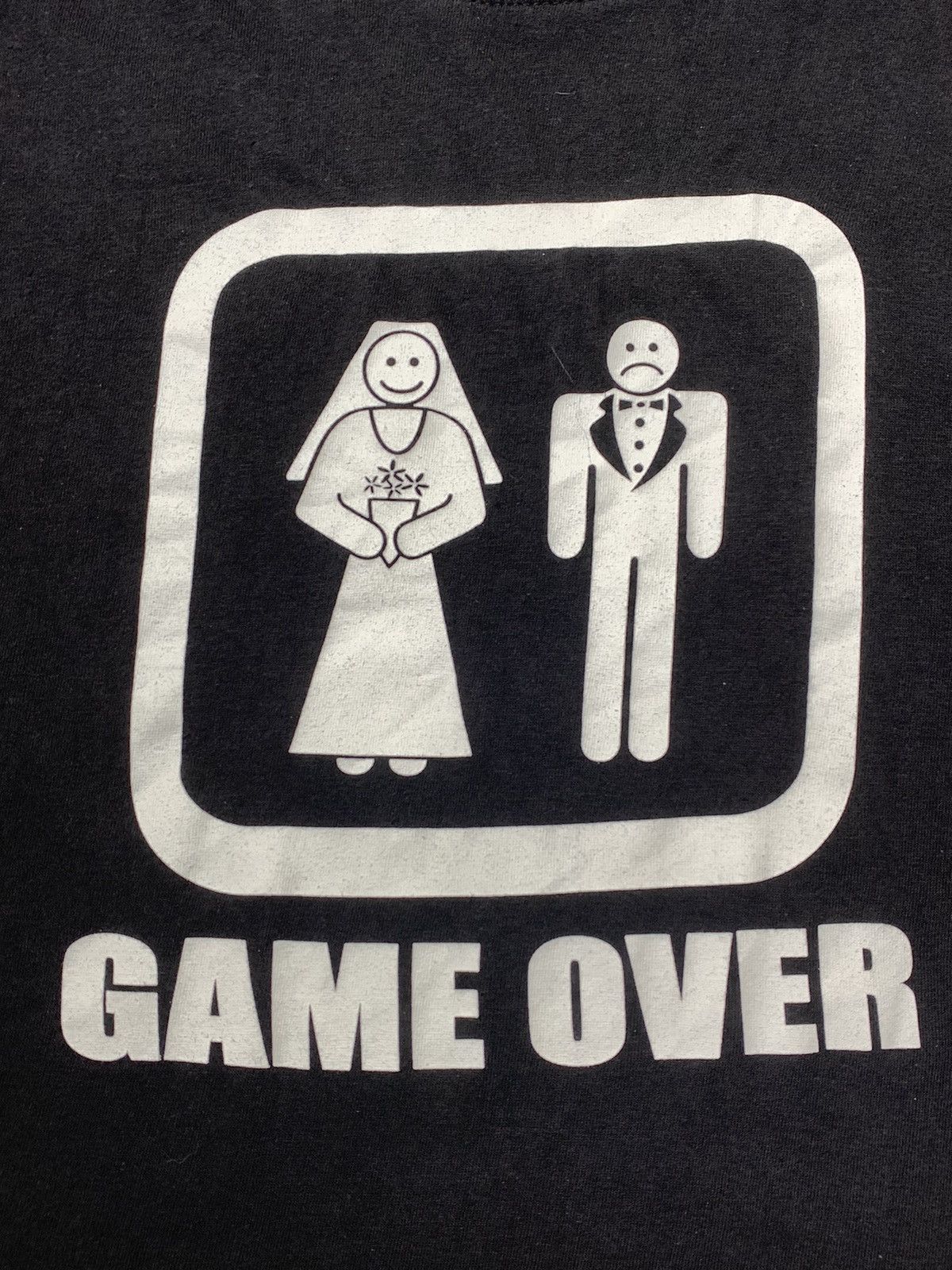 Vintage Vintage Y2K Game Over humor t-shirt big logo size L Size US L / EU 52-54 / 3 - 2 Thumbnail