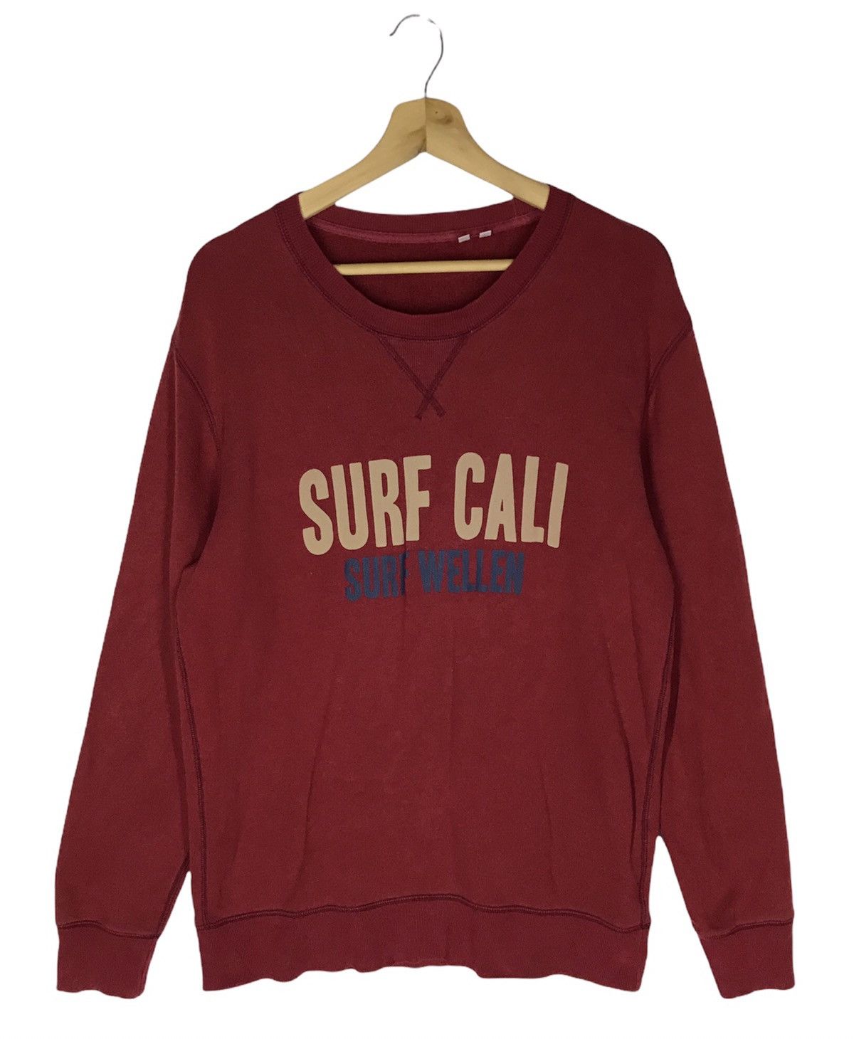 image of Surf Style x Uniqlo Surf Cali Surf Wellen Sweatshirts in Mix, Men's (Size XL)