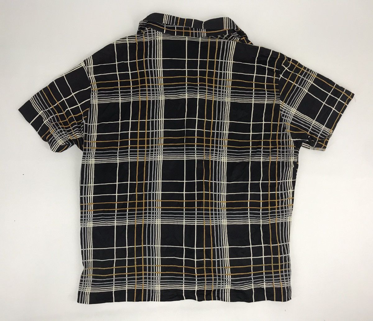 Japanese Brand Vintage Joel Soul Cal Made Plaid Checked Single Pockets Size US S / EU 44-46 / 1 - 2 Thumbnail